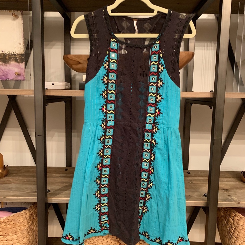 Free People sleeveless tribal dress